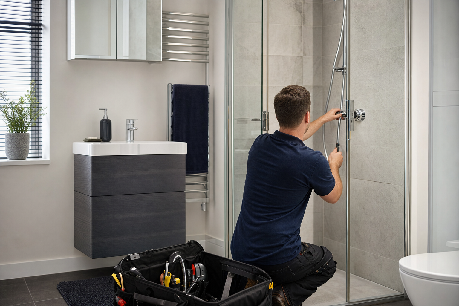 Bathroom Plumbing Highgate service image